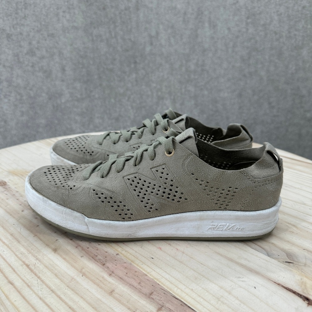 New Balance CRT300 Deconstructed Sneakers Womens 7.5 Olive Green Suede Low Top